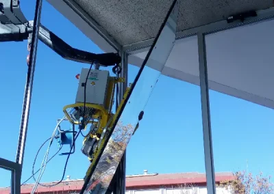 Colocación de vidrios